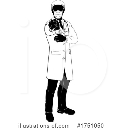 Royalty-Free (RF) Doctor Clipart Illustration by AtStockIllustration - Stock Sample #1751050