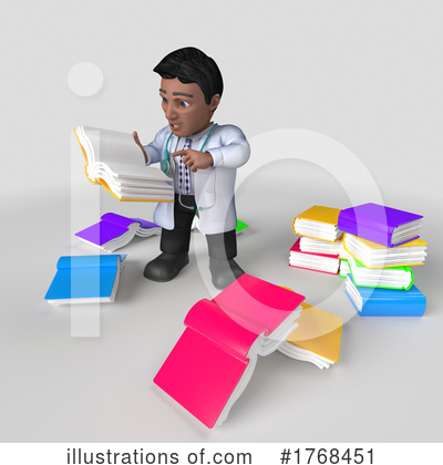 Royalty-Free (RF) Doctor Clipart Illustration by KJ Pargeter - Stock Sample #1768451
