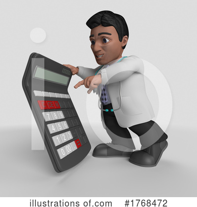 Royalty-Free (RF) Doctor Clipart Illustration by KJ Pargeter - Stock Sample #1768472