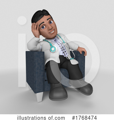Royalty-Free (RF) Doctor Clipart Illustration by KJ Pargeter - Stock Sample #1768474
