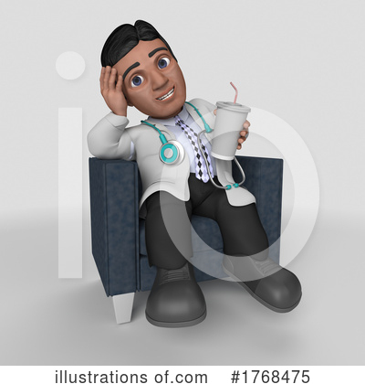 Royalty-Free (RF) Doctor Clipart Illustration by KJ Pargeter - Stock Sample #1768475