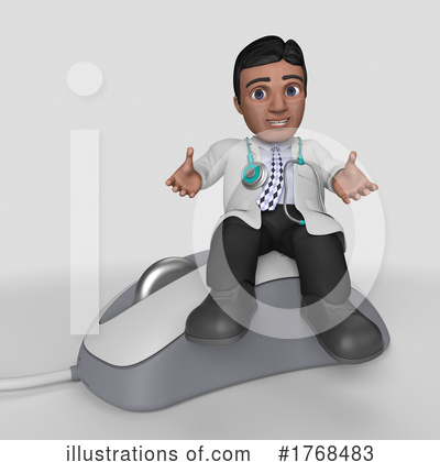 Royalty-Free (RF) Doctor Clipart Illustration by KJ Pargeter - Stock Sample #1768483