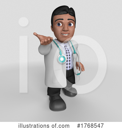 Royalty-Free (RF) Doctor Clipart Illustration by KJ Pargeter - Stock Sample #1768547