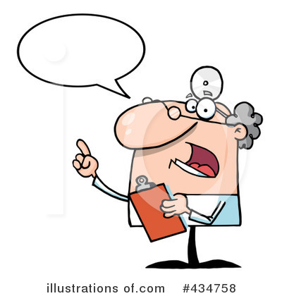 Royalty-Free (RF) Doctor Clipart Illustration by Hit Toon - Stock Sample #434758