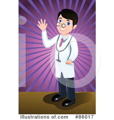 Royalty-Free (RF) Doctor Clipart Illustration by mayawizard101 - Stock Sample #86017