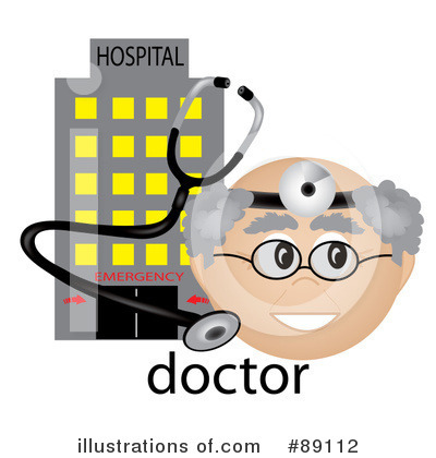 Royalty-Free (RF) Doctor Clipart Illustration by Pams Clipart - Stock Sample #89112