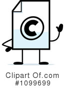 Document Clipart #1099699 by Cory Thoman