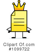 Document Clipart #1099722 by Cory Thoman