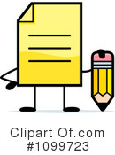 Document Clipart #1099723 by Cory Thoman