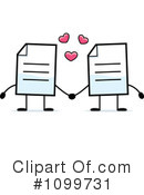 Document Clipart #1099731 by Cory Thoman