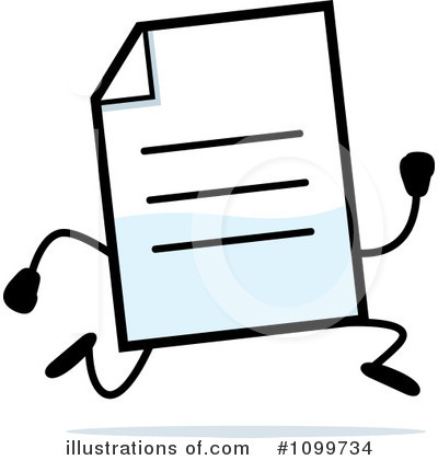 Royalty-Free (RF) Document Clipart Illustration by Cory Thoman - Stock Sample #1099734