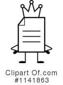 Document Clipart #1141863 by Cory Thoman
