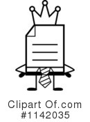 Document Clipart #1142035 by Cory Thoman