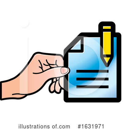Royalty-Free (RF) Document Clipart Illustration by Lal Perera - Stock Sample #1631971