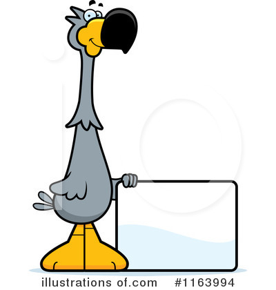 Royalty-Free (RF) Dodo Bird Clipart Illustration by Cory Thoman - Stock Sample #1163994