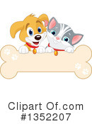 Dog And Cat Clipart #1352207 by Pushkin