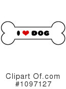 Dog Bone Clipart #1097127 by Hit Toon