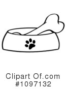 Dog Bone Clipart #1097132 by Hit Toon