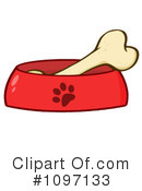 Dog Bone Clipart #1097133 by Hit Toon