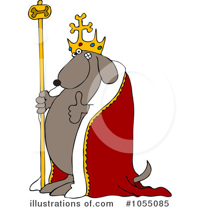 Royalty-Free (RF) Dog Clipart Illustration by djart - Stock Sample #1055085