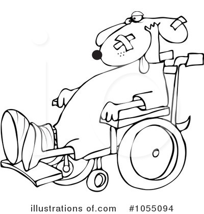 Wheelchair Clipart #1055094 by djart