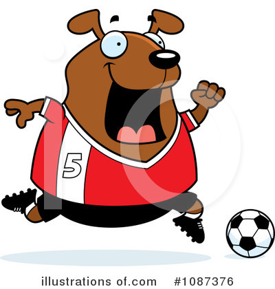 Soccer Clipart #1087376 by Cory Thoman
