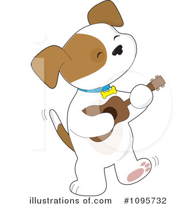 Royalty-Free (RF) Dog Clipart Illustration by Maria Bell - Stock Sample #1095732