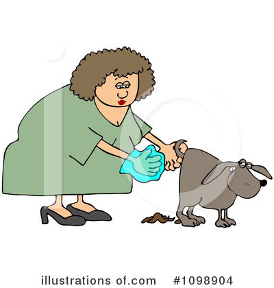 Royalty-Free (RF) Dog Clipart Illustration by djart - Stock Sample #1098904