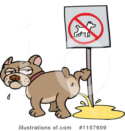 Royalty-Free (RF) Dog Clipart Illustration by gnurf - Stock Sample #1107609