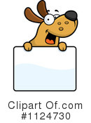 Dog Clipart #1124730 by Cory Thoman
