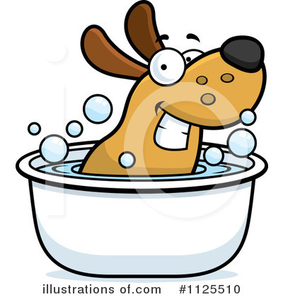 Dog Grooming Clipart #1125510 by Cory Thoman