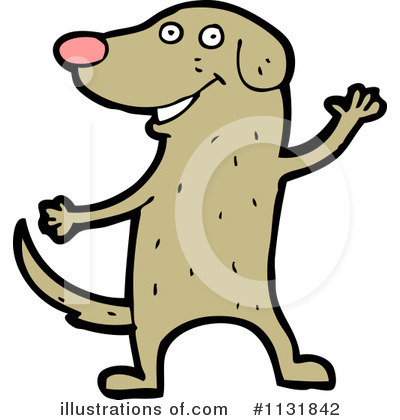 Royalty-Free (RF) Dog Clipart Illustration by lineartestpilot - Stock Sample #1131842