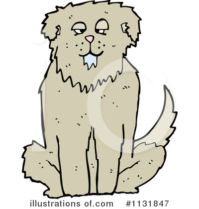 Royalty-Free (RF) Dog Clipart Illustration by lineartestpilot - Stock Sample #1131847