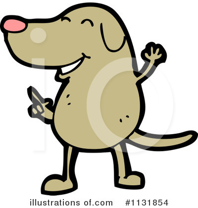 Royalty-Free (RF) Dog Clipart Illustration by lineartestpilot - Stock Sample #1131854