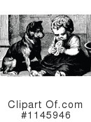 Dog Clipart #1145946 by Prawny Vintage