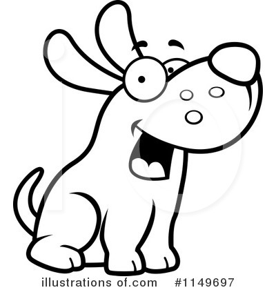Royalty-Free (RF) Dog Clipart Illustration by Cory Thoman - Stock Sample #1149697