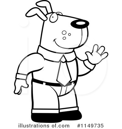 Royalty-Free (RF) Dog Clipart Illustration by Cory Thoman - Stock Sample #1149735