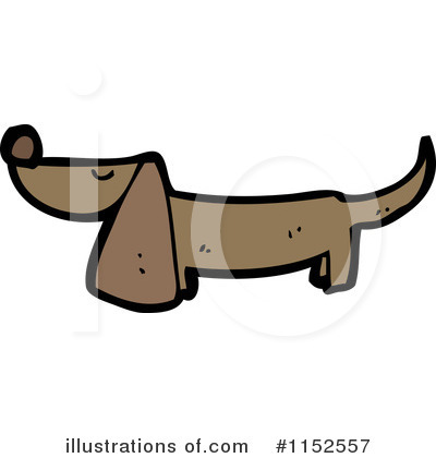 Wiener Dog Clipart #1152557 by lineartestpilot