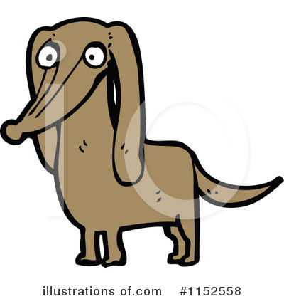 Wiener Dog Clipart #1152558 by lineartestpilot