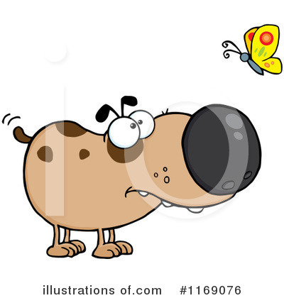 Royalty-Free (RF) Dog Clipart Illustration by Hit Toon - Stock Sample #1169076