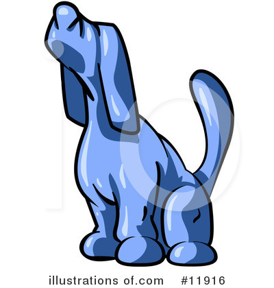 Royalty-Free (RF) Dog Clipart Illustration by Leo Blanchette - Stock Sample #11916