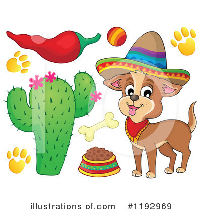 Chihuahua Clipart #1192969 by visekart