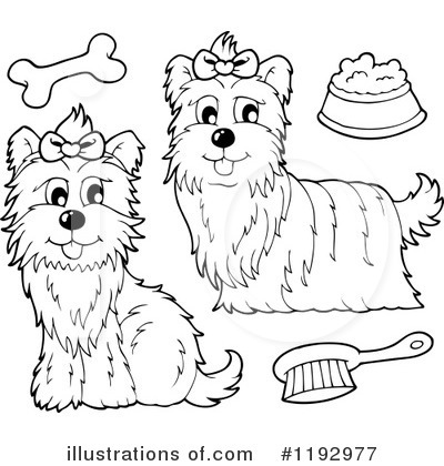 Royalty-Free (RF) Dog Clipart Illustration by visekart - Stock Sample #1192977