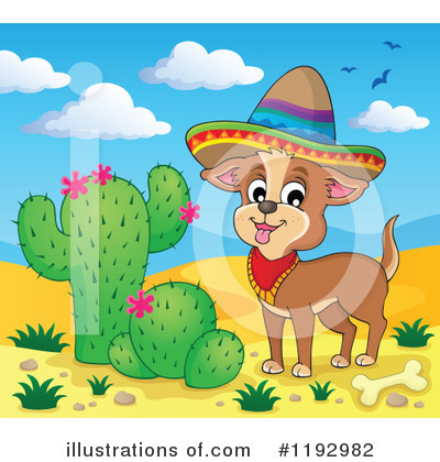 Royalty-Free (RF) Dog Clipart Illustration by visekart - Stock Sample #1192982