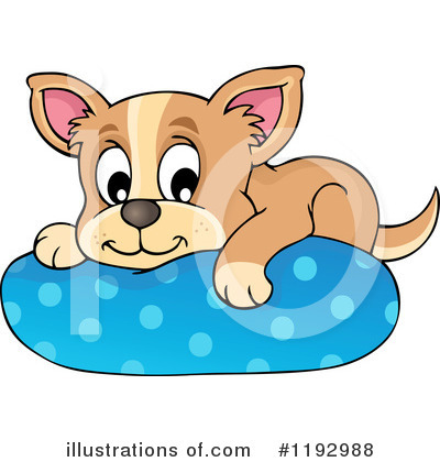 Pet Bed Clipart #1192988 by visekart