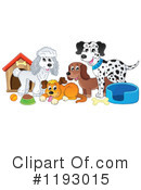 Dog Clipart #1193015 by visekart
