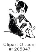 Dog Clipart #1205347 by Prawny Vintage