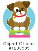 Dog Clipart #1230585 by Maria Bell