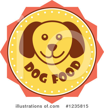 Dog Food Clipart #1235815 by Vector Tradition SM