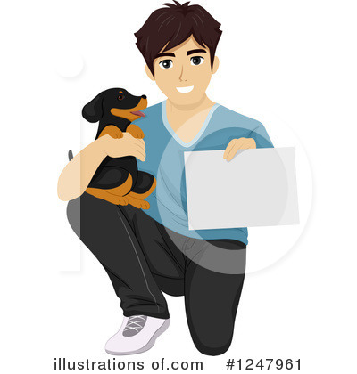 Royalty-Free (RF) Dog Clipart Illustration by BNP Design Studio - Stock Sample #1247961